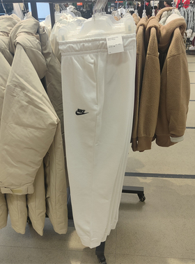 正品Nike/耐克秋冬季女子休闲运动保暖系带收口长裤 BV4096-100