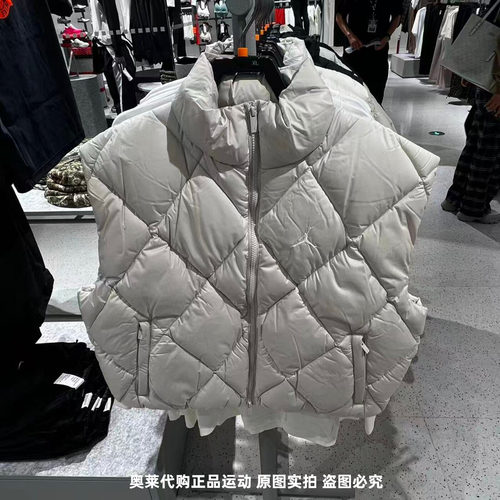NIKE耐克女子2025秋冬新款运动休闲保暖棉服立领马甲 HV0414-104
