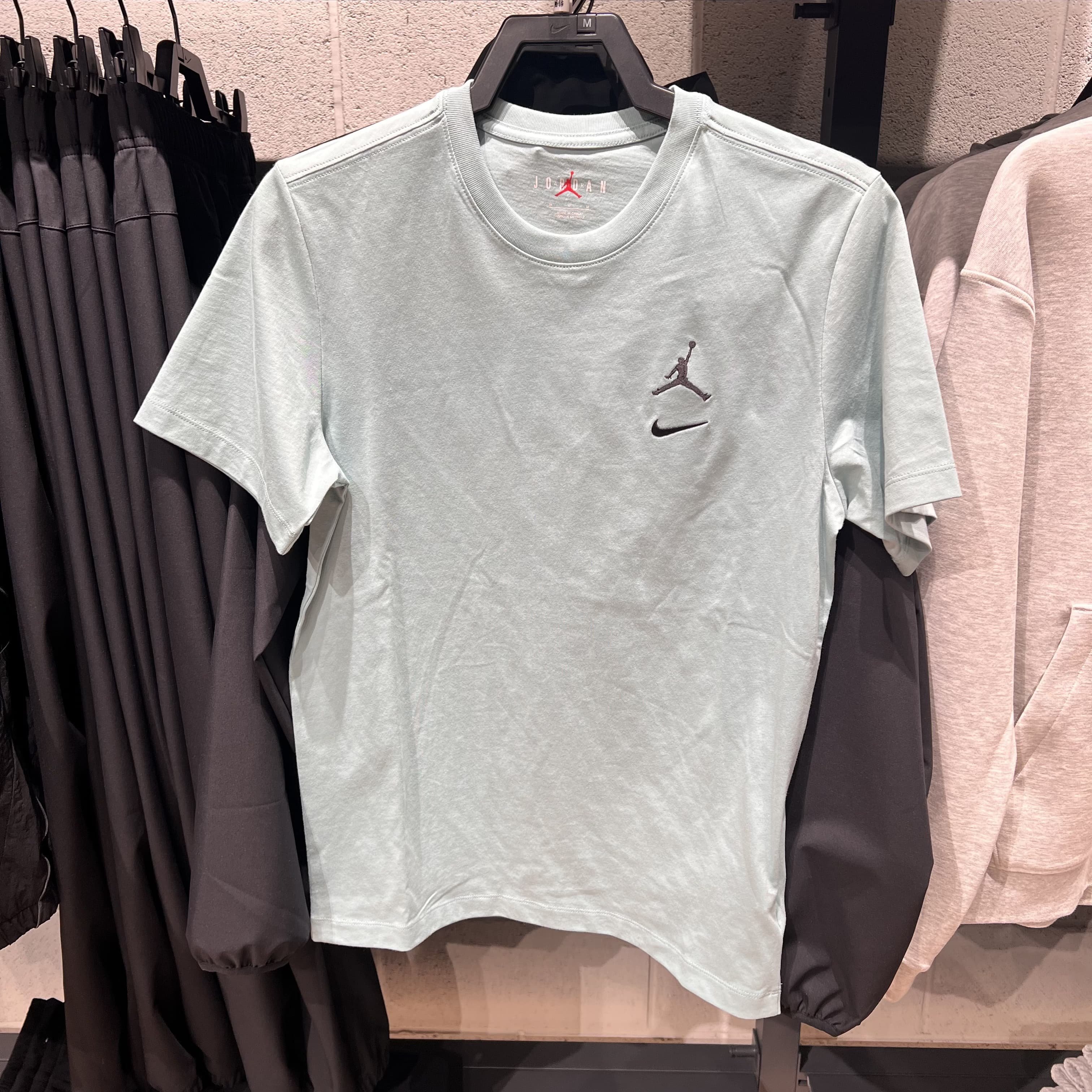 耐克JORDAN男25夏季新款短袖针织透气休闲圆领T恤IB8915-309