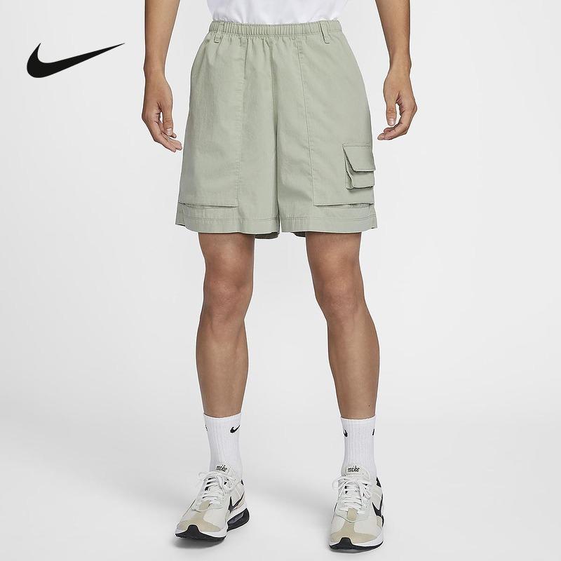 Nike耐克男子工装短裤夏新款宽松梭织机能风美式运动裤FN3217-370
