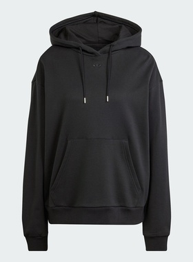 Adidas/阿迪达斯新款女士宽松连帽套头卫衣IT9701