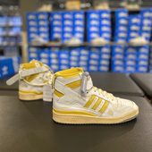 Adidas 阿迪达斯三叶草男女同款 秋季 正品 高帮运动休闲板鞋 GZ6468