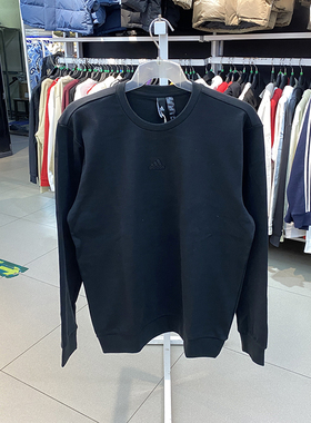 正品Adidas/阿迪达斯男冬季TH GFX CREW保暖圆领卫衣套头衫IP4960