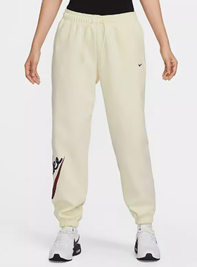 正品Nike/耐克女子冬季新款宽松运动训练休闲收口束脚长裤FV8446