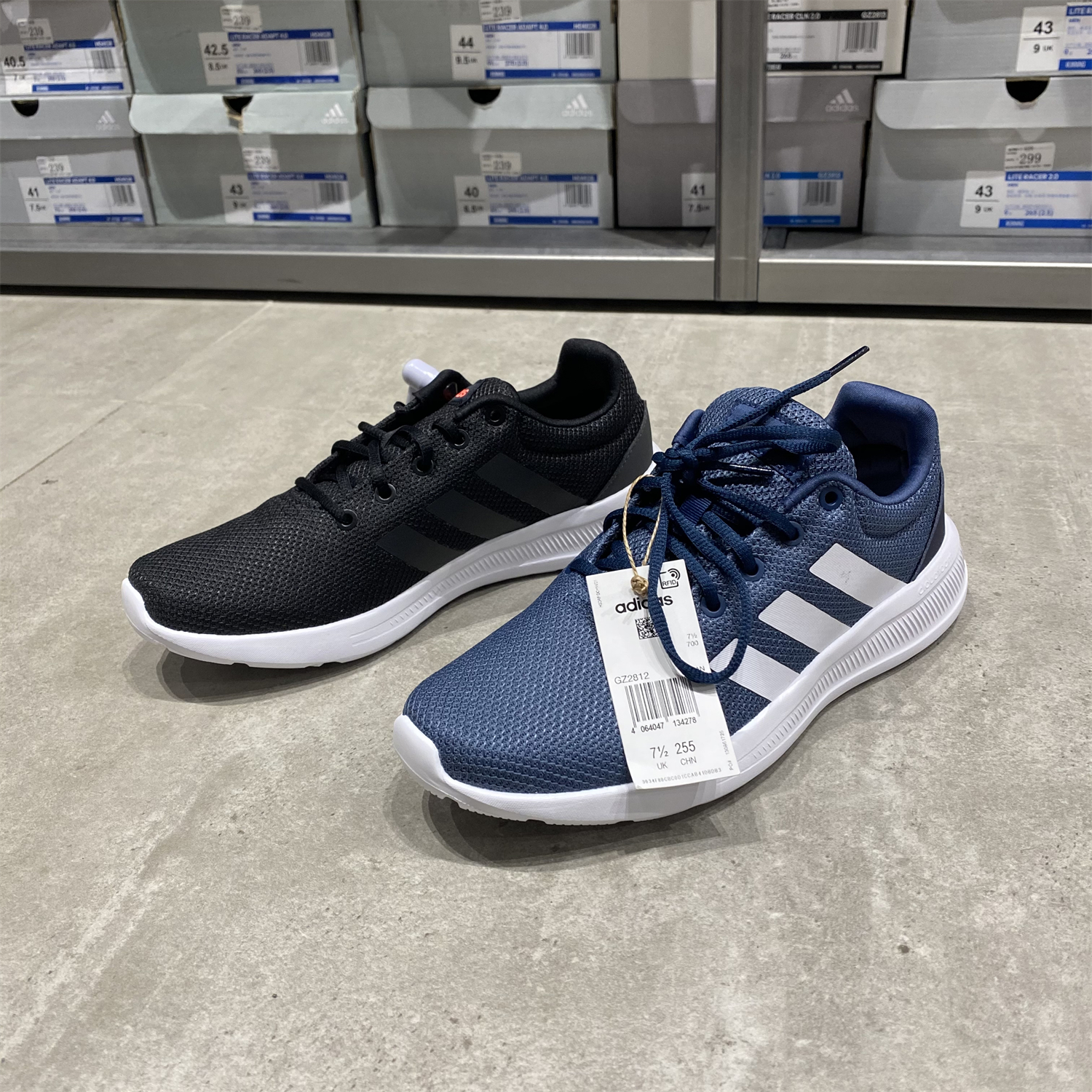 Adidas/阿迪达斯经典男子低帮耐磨运动鞋轻便休闲鞋GZ2812 GZ2813