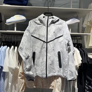 NIKE耐克26夏新款 FIT男速干梭织运动训练连帽夹克 IF1334 043 Dri