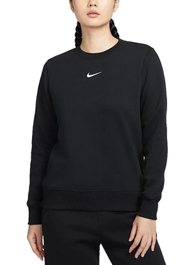 NIKE耐克女子ASWNSWPHNXFLCSTDCREW运动卫衣DQ5752-010