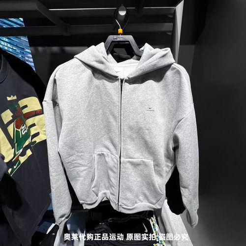 Nike耐克夹克外套男25冬新款加绒连帽开衫运动休闲卫衣IO3690-063