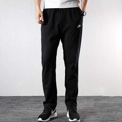 正品Nike/耐克男裤夏款跑步直筒裤纯棉休闲运动长裤 BV2767-010