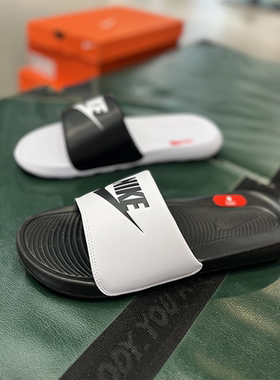 正品NIKE/耐克男子VICTORI ONE SLIDE MIX运动休闲拖鞋DD0234-100
