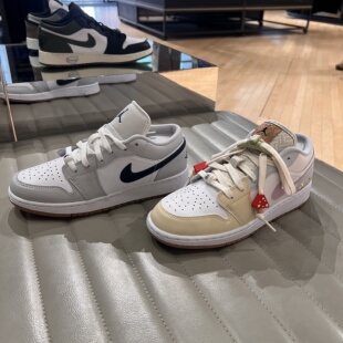 NIKE耐克Air Jordan 1 Low女子大童休闲低帮板鞋运动篮球鞋IB8861