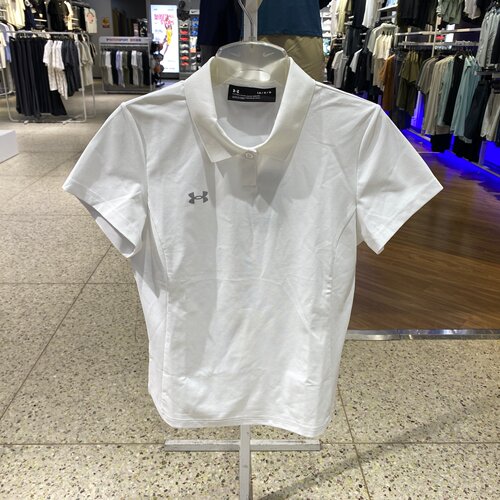 UA安德玛短袖女装上衣夏季款跑步POLO衫运动T恤23500510-100