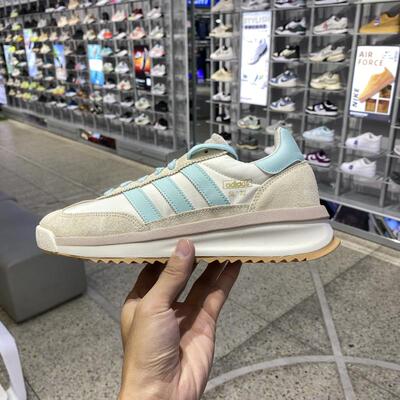 Adidas阿迪达斯三叶草T头鞋SL72RTN米蓝运动休闲鞋男女IH7988