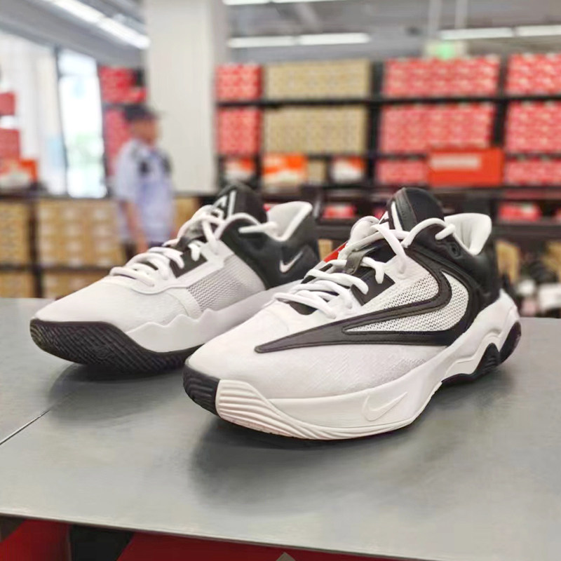 正品Nike耐克男子经典百搭低帮耐磨休闲运动实战篮球鞋DZ7534-100