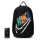 NIKE耐克男女双肩包学生书包彩印LOGO运动休闲包电脑包HF7722 010