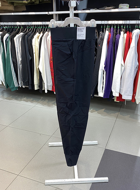 正品Nike/耐克百搭简约黑色女款收口休闲运动长裤 CU4612-010