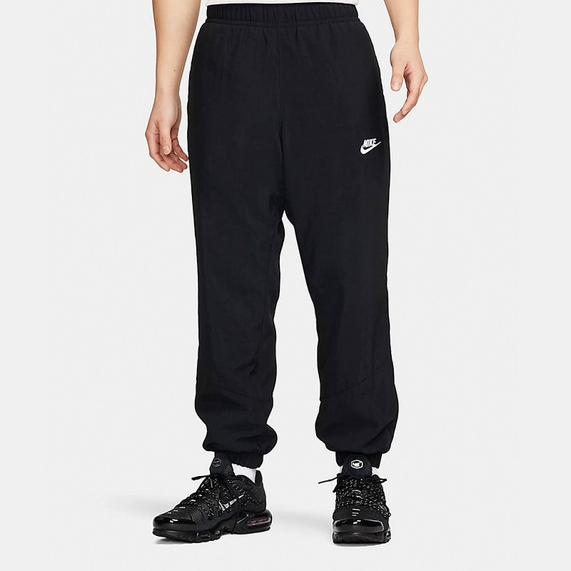 正品NIKE/耐克男子简约百搭运动休闲加绒保暖束脚长裤FB8617-010