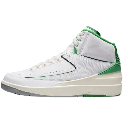 正品Nike/耐克白绿百搭男子休闲复古高帮运动篮球鞋 DR8884-103