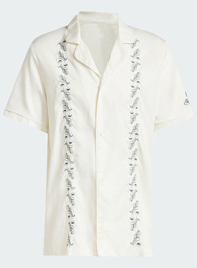 正品Adidas/阿迪三叶草夏季新款男子LEISURE BOWLING衬衫IS0194