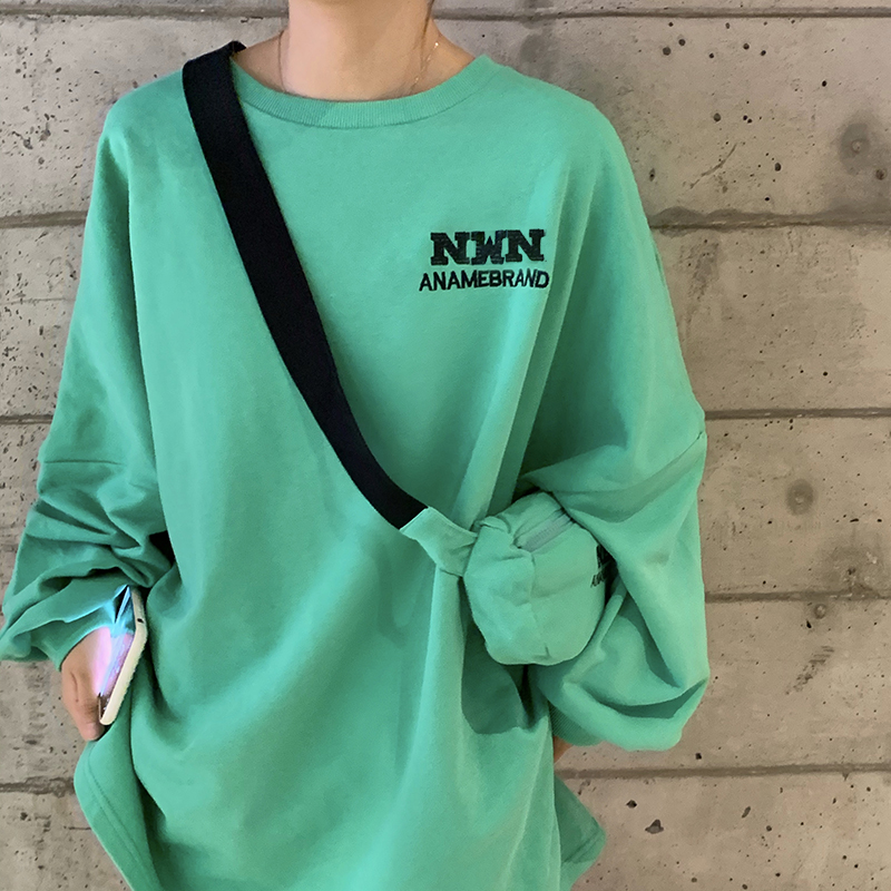 Real shot and real price: all kinds of loose casual candy color letter T-shirt for women