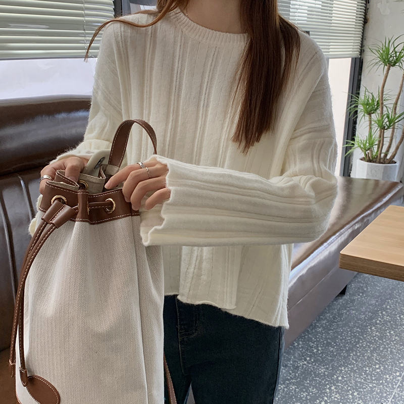 Real shot, real price, no reduction round neck Pullover