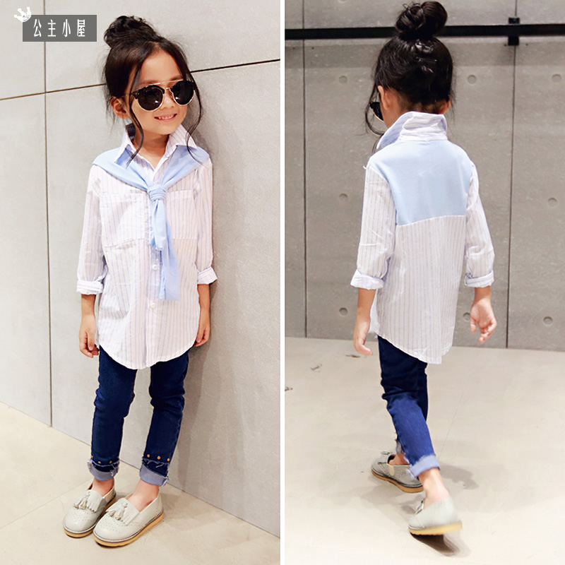 Chemise fille CICIKIKI à manche longue - Ref 2088675 Image 1