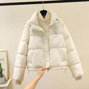 棉衣小个子洋气宽松加厚立领棉袄外套 冬季 羽绒棉服女短款 2025新款