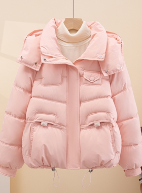 今年流行羽绒棉服女2025冬季新款爆款棉服加厚棉袄短款保暖外套潮