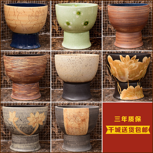 一体家用阳台墩布艺术盆小拖把池