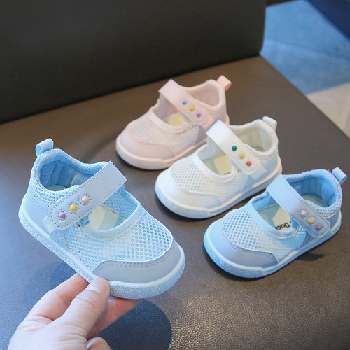 夏季凉鞋包头款宝宝学步鞋透气网鞋男女运动休闲小童沙滩外出爆款