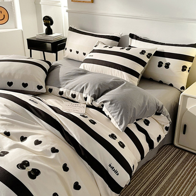 无印良品北欧风纯棉四件套