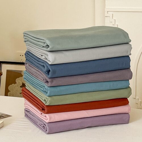 无印良品100%全棉加厚床单单件