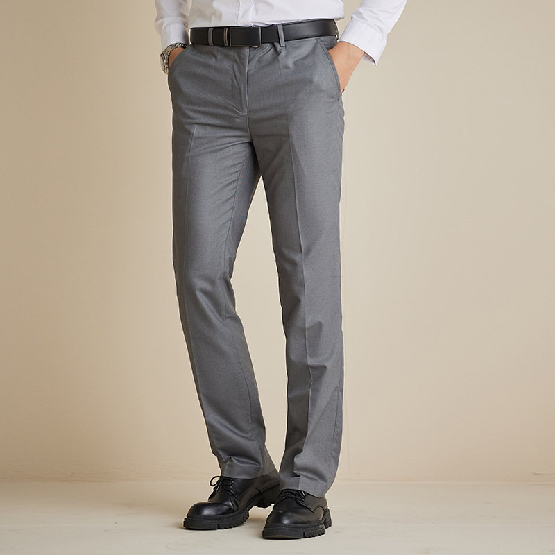 TEEMZI商务休闲直筒长裤