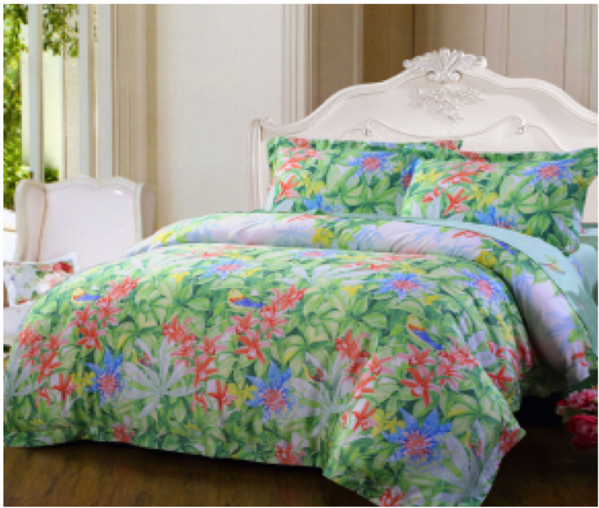 水星家纺 天丝四件套艾美莱