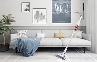 新宝sampo手持无线吸尘器高配数码 手感轻盈 无刷电机