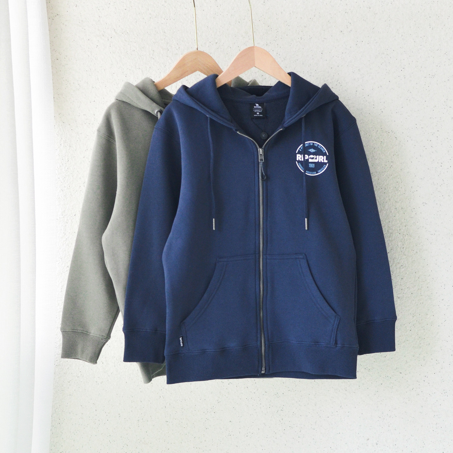 澳单10-16男童连帽拉绒卫衣外套