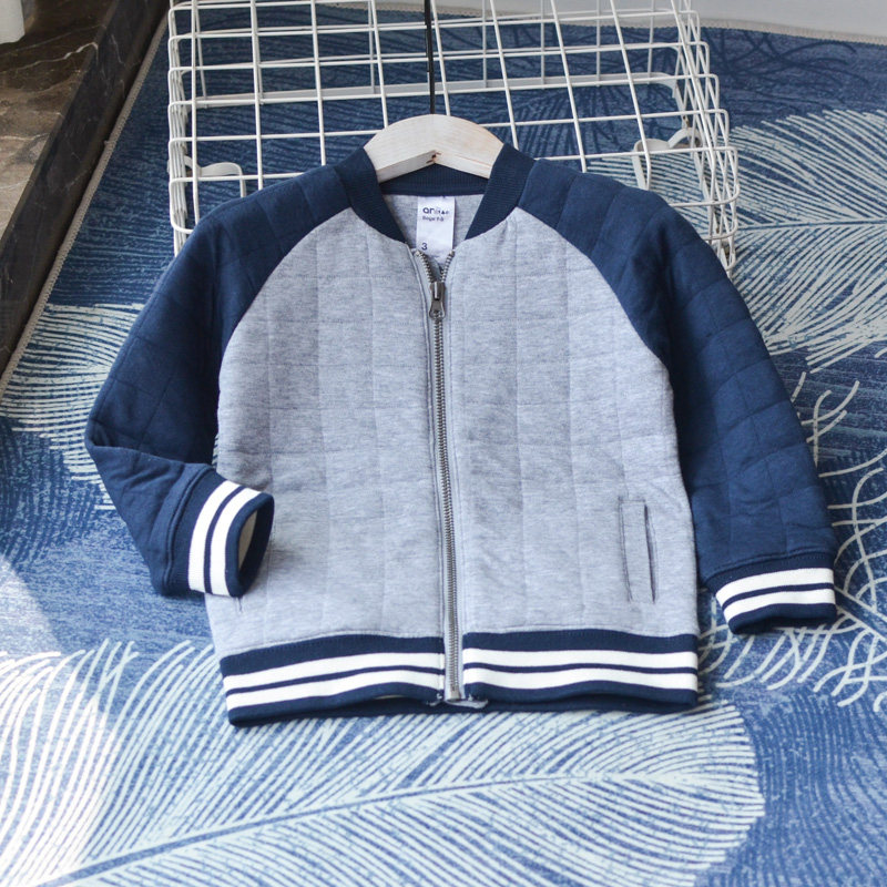 澳单~1-4岁男宝宝空气棉外套中小童加厚春秋上衣运动拉链衫圆领,童装/婴儿装/亲子装,普通外套,淘宝优惠券,粉丝福利购,淘宝优惠卷