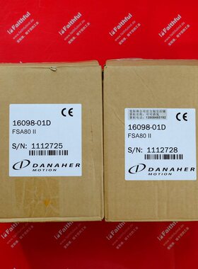 Danaher FSA80 II 丹纳赫伺服驱动 16098-01 Kollmorgen FSA80II