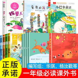 正版五星红旗课外书必读一年级上下册金波四季童话注音版华琪杨汝戬马堪岱爱书的孩子拔萝卜小老虎历险记亲爱的笨笨猪小巴掌童话