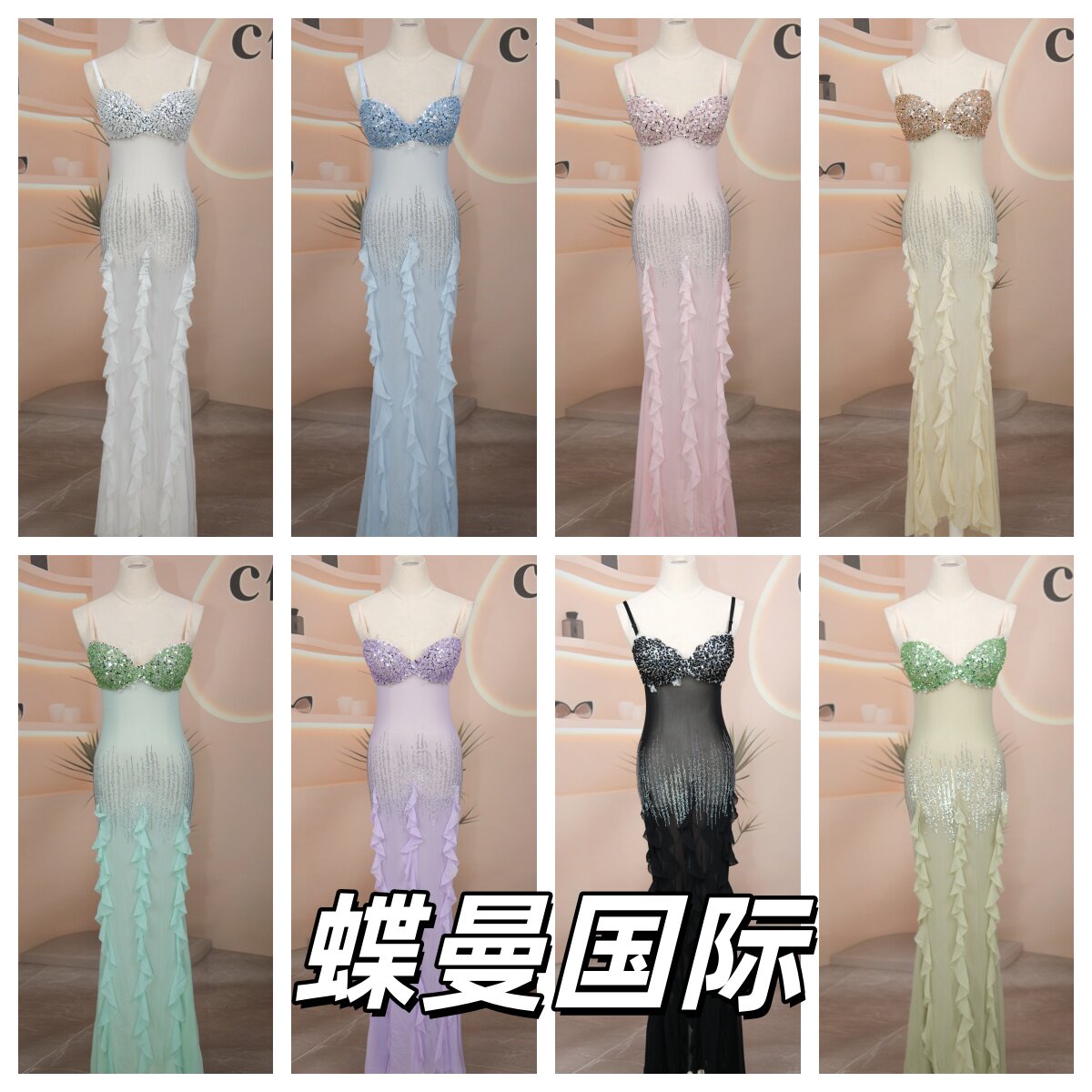 夜店酒吧KTV重工手工走秀演出服图片