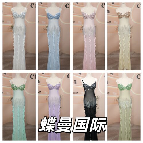 夜店酒吧KTV重工手工走秀演出服