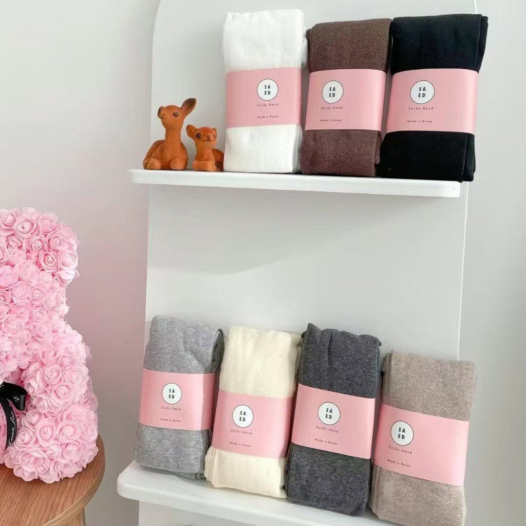 平纹净版连裤袜韩国东大门进口外穿女士全脚提臀塑形打底袜春秋季