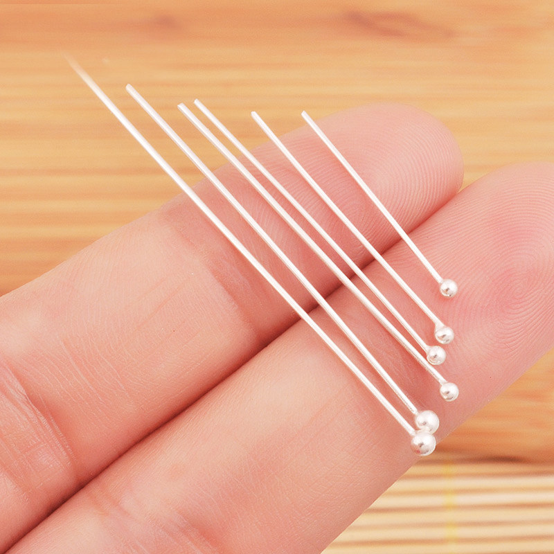 S T 자형 바늘 9 자 바늘 둥근 머리 바늘 9 자 바늘 DIY 귀걸이 귀걸이 귀걸이 비즈 액세서리 소재