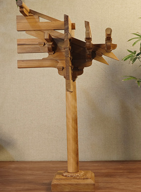 佛光寺柱头斗拱榫卯积木