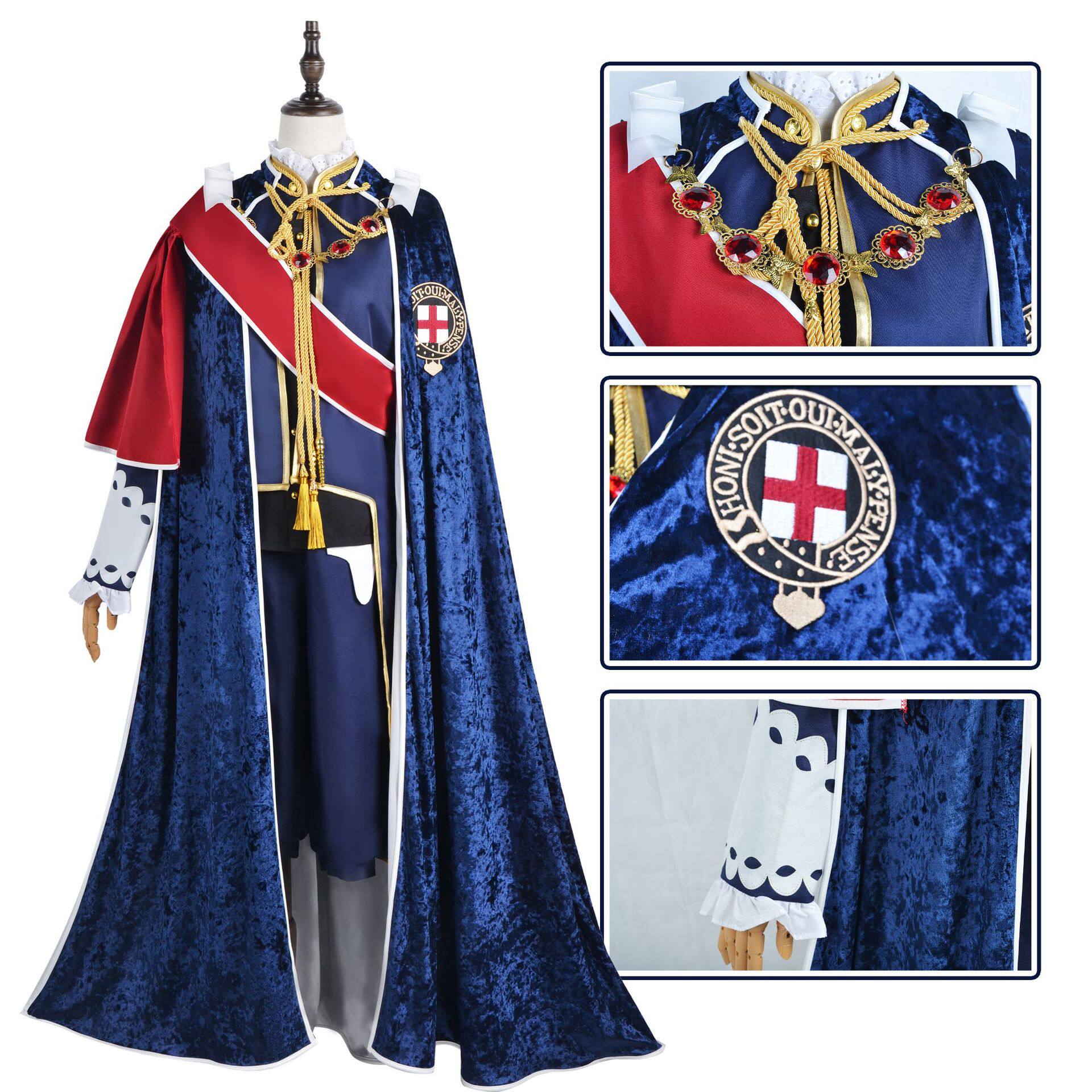 黑执事夏尔cos服装啵酱海军装套c服动漫正太二次元cosplay套装男