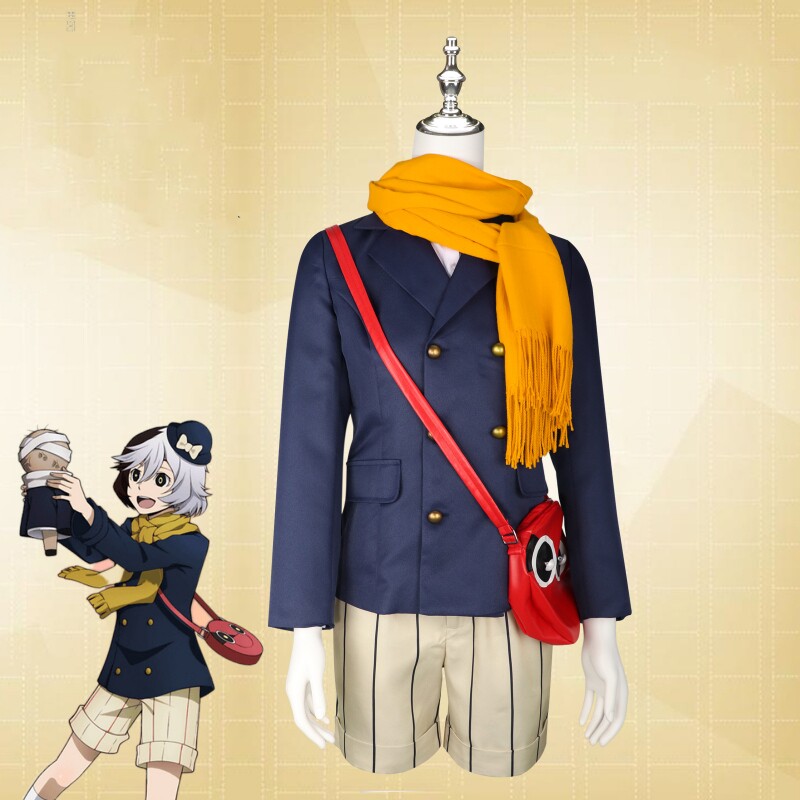 文豪cos野犬梦野久作cos服玩偶娃娃动漫角色同款cosplay服女套装