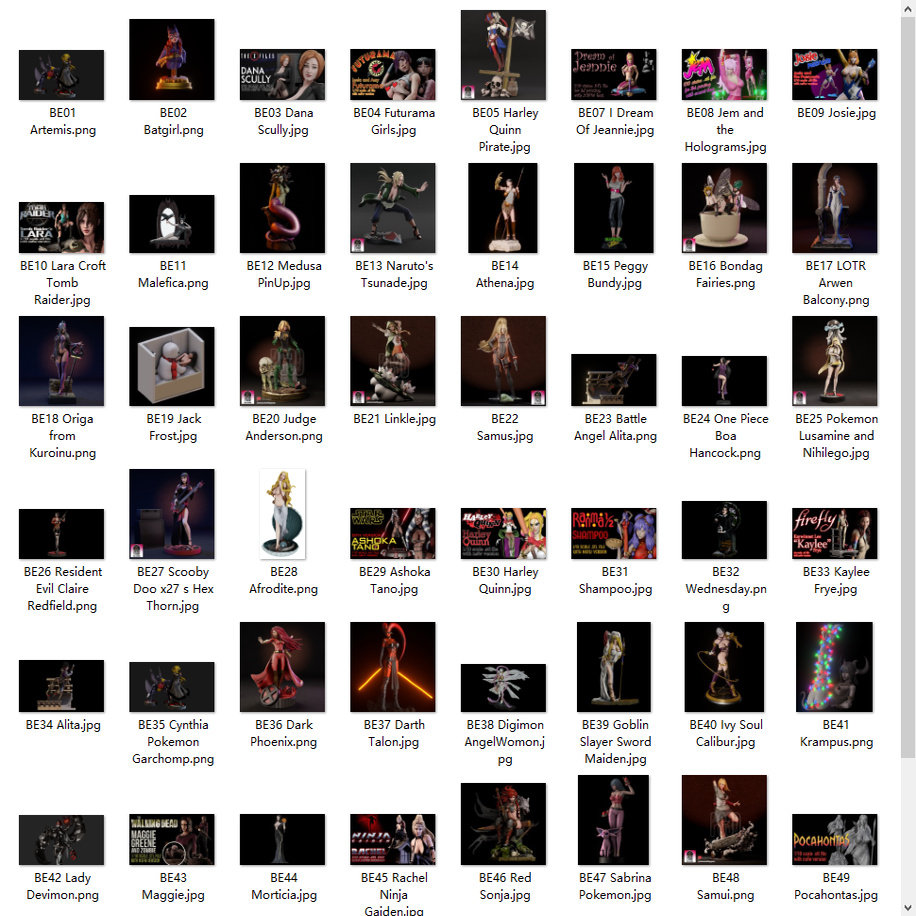 68套PgGasta工作室合集 3D打印图纸 STL素材 自动更新 NSFW