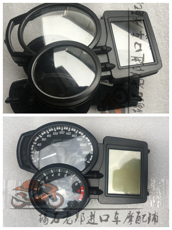 宝马F700GS F800GS 仪表总成 仪表玻璃镜面前壳 仪表后壳摩托配件