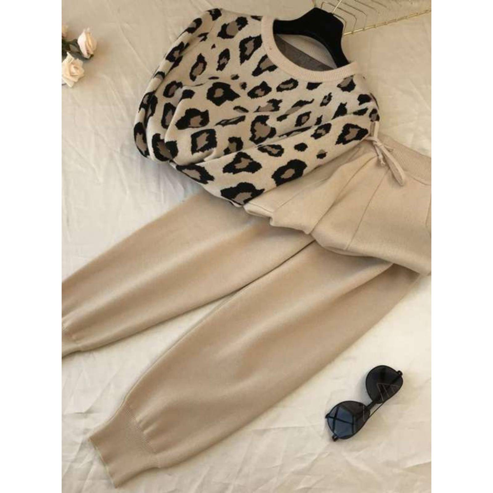 2023毛衣针织女套装winter clothes women sweater knitted suits