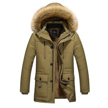 Plussize Long Puffer Coat For Clothes Down Jacket Winter Men